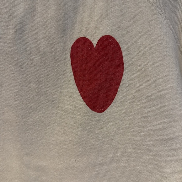 SEZANE BOBO CHOSES Heart Sweatshirt Size S - Picture 3 of 10